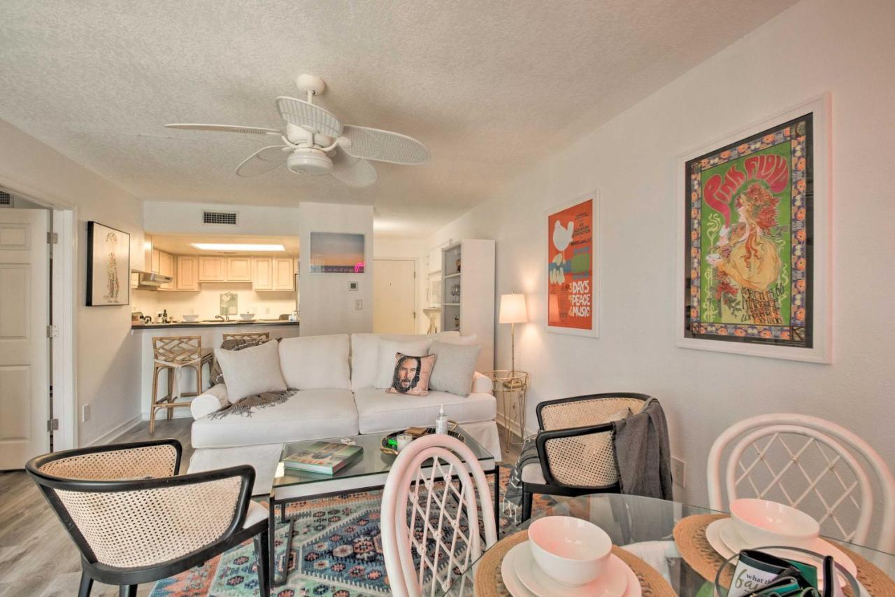Eco-Bungalow Condo Pensacola Beach Access! Exterior photo